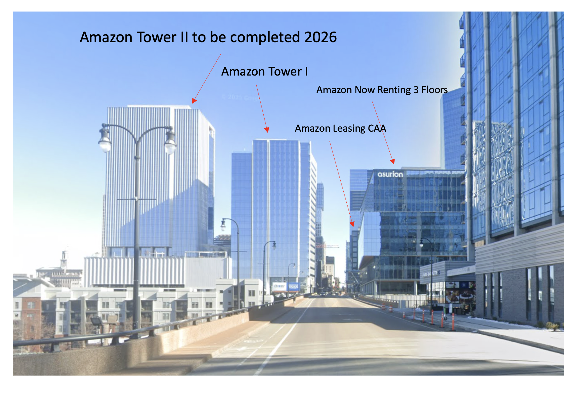 Amazon is making big moves in Nashville